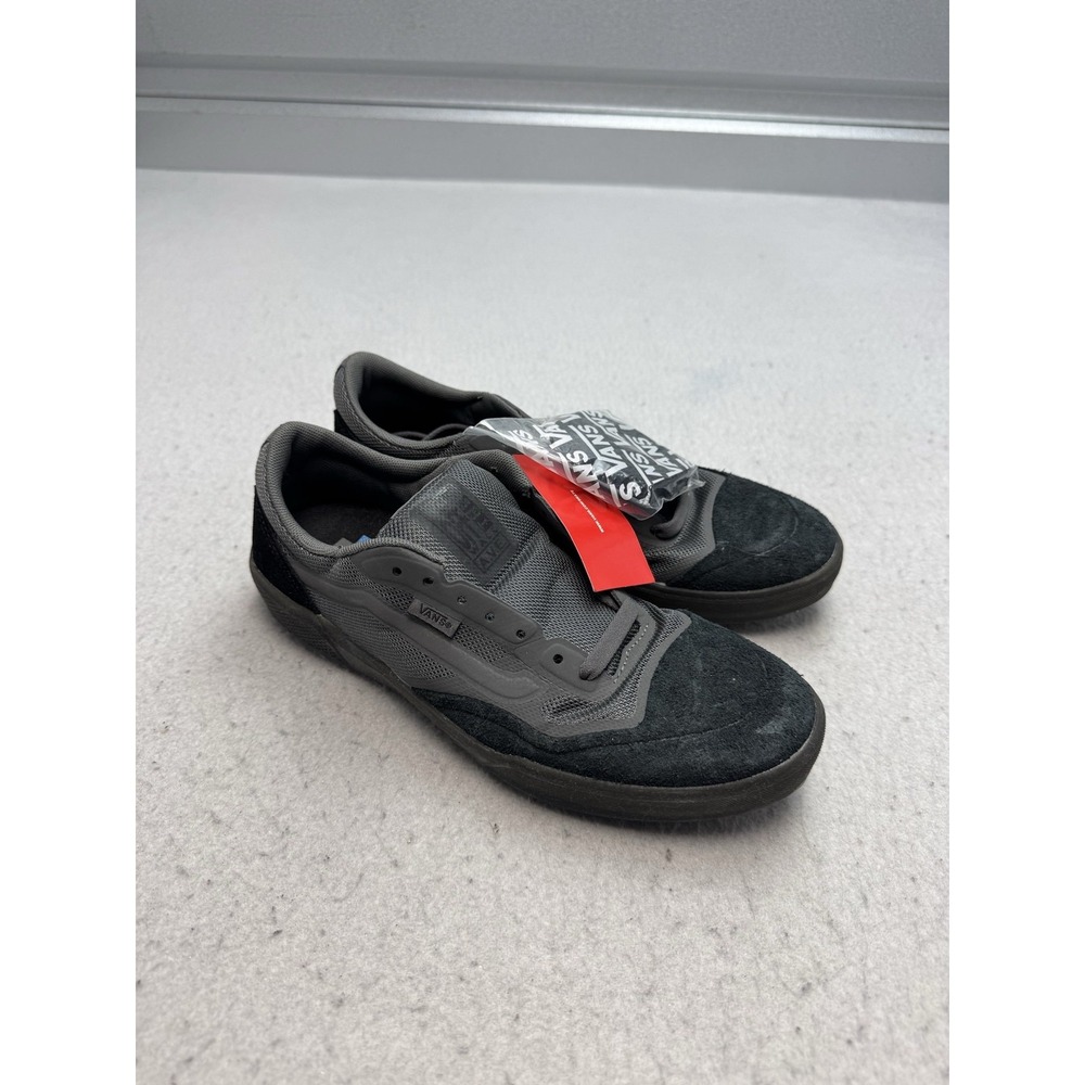 Vans AVE Pro Shoes Mens Size 7 Gray Suede Mesh Skateboarding Low Sneakers